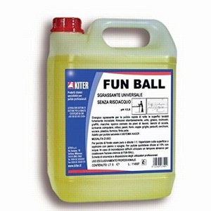 Sgrassatore superattivo Kiter FUN BALL in tanica da 5 litri. Foto prodotto